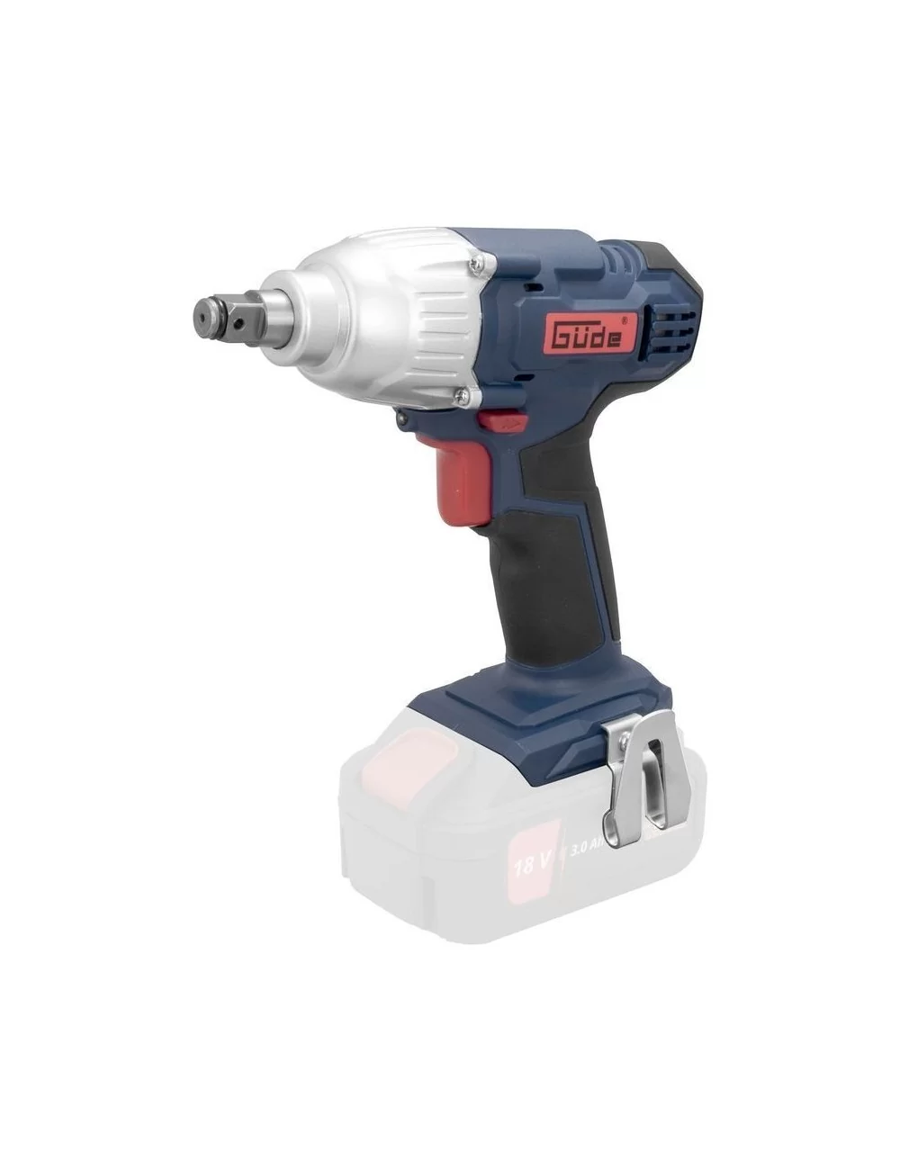 Gereedschapplek|GereedschapplekGude BSS 18 accu slagmoersleutel 18 Volt met accu en lader