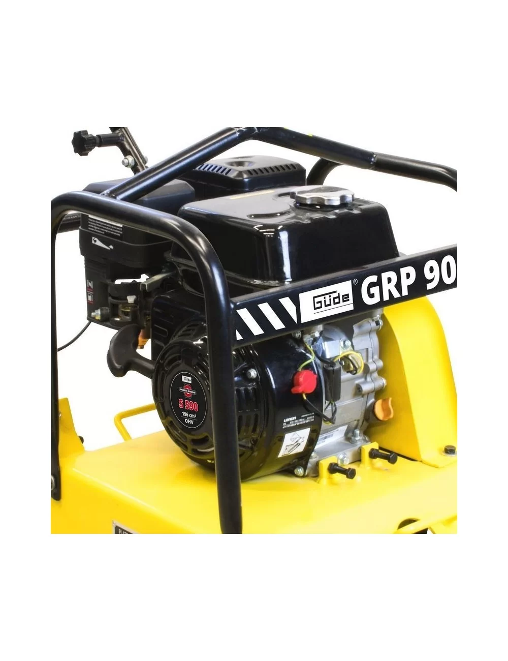 Gereedschapplek|GereedschapplekGude trilplaat GRP 90 4takt motor