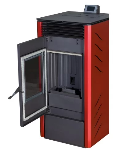 Gereedschapplek|GereedschapplekVictoria Pelletkachel Vittoria 6 kW Rood