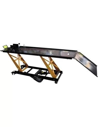 Motorheftafel werkblad 206cm max 450Kg Hydraulisch