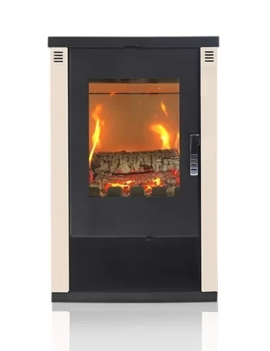 Verso Lheia Houtkachel 7,5kW Creme