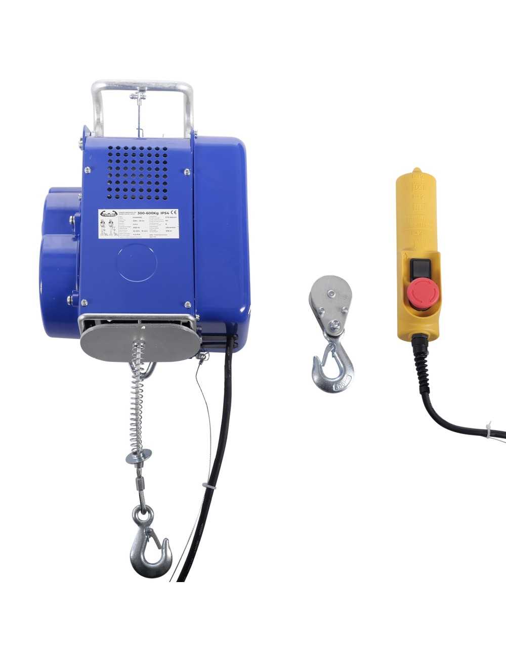 Gereedschapplek|GereedschapplekTorso Mobiele elektrische Takel 300/600 kg