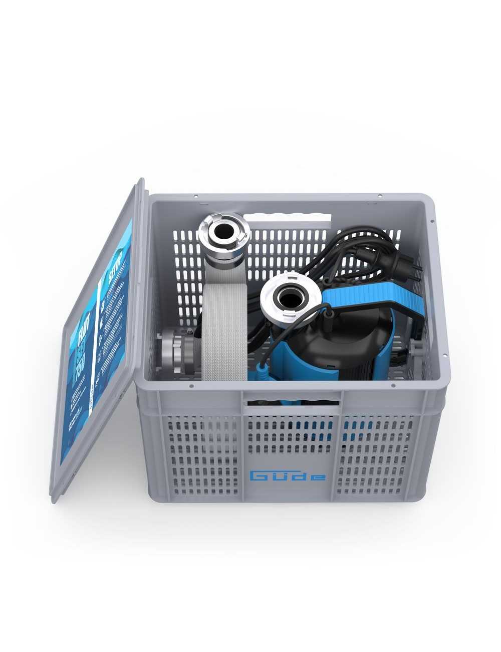 Gereedschapplek|GereedschapplekGude Dompelpomp 750 Overstromingsset