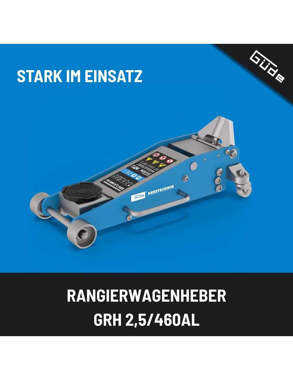 Gereedschapplek|GereedschapplekGude Aluminium Garagekrik GRH 2,5/460AL