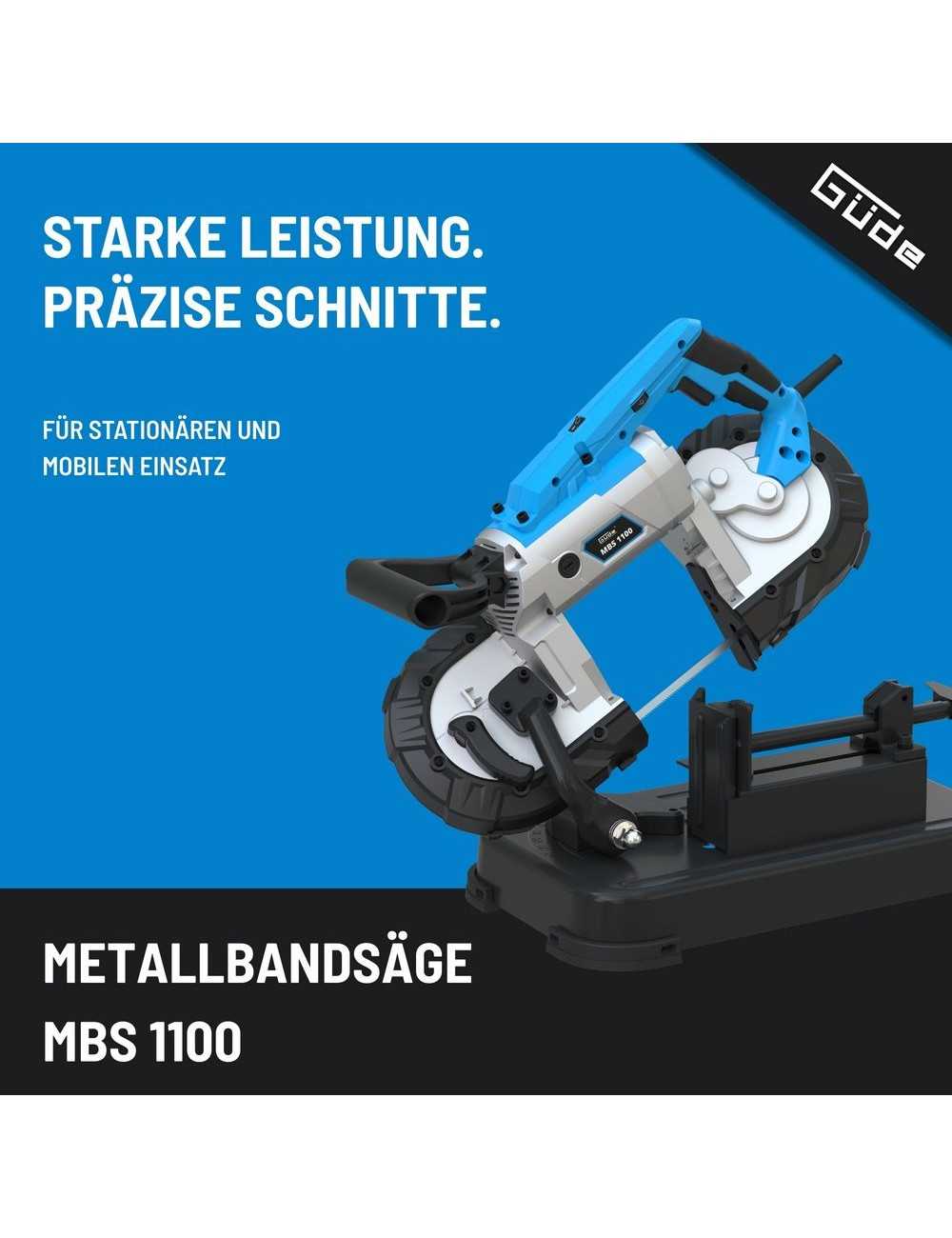 Gereedschapplek|GereedschapplekGude metaallintzaag MBS 1100