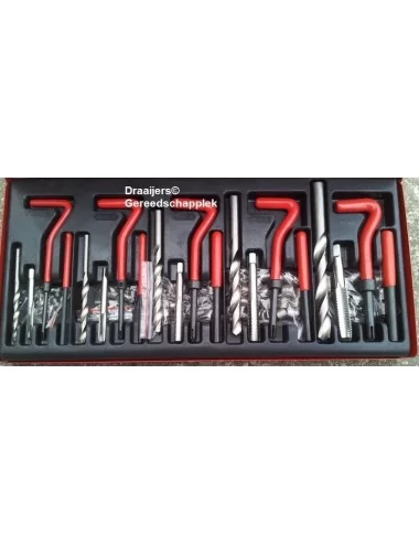 TM 15 delige Metrische Schroefdraad Reparatiesets M14x1.25