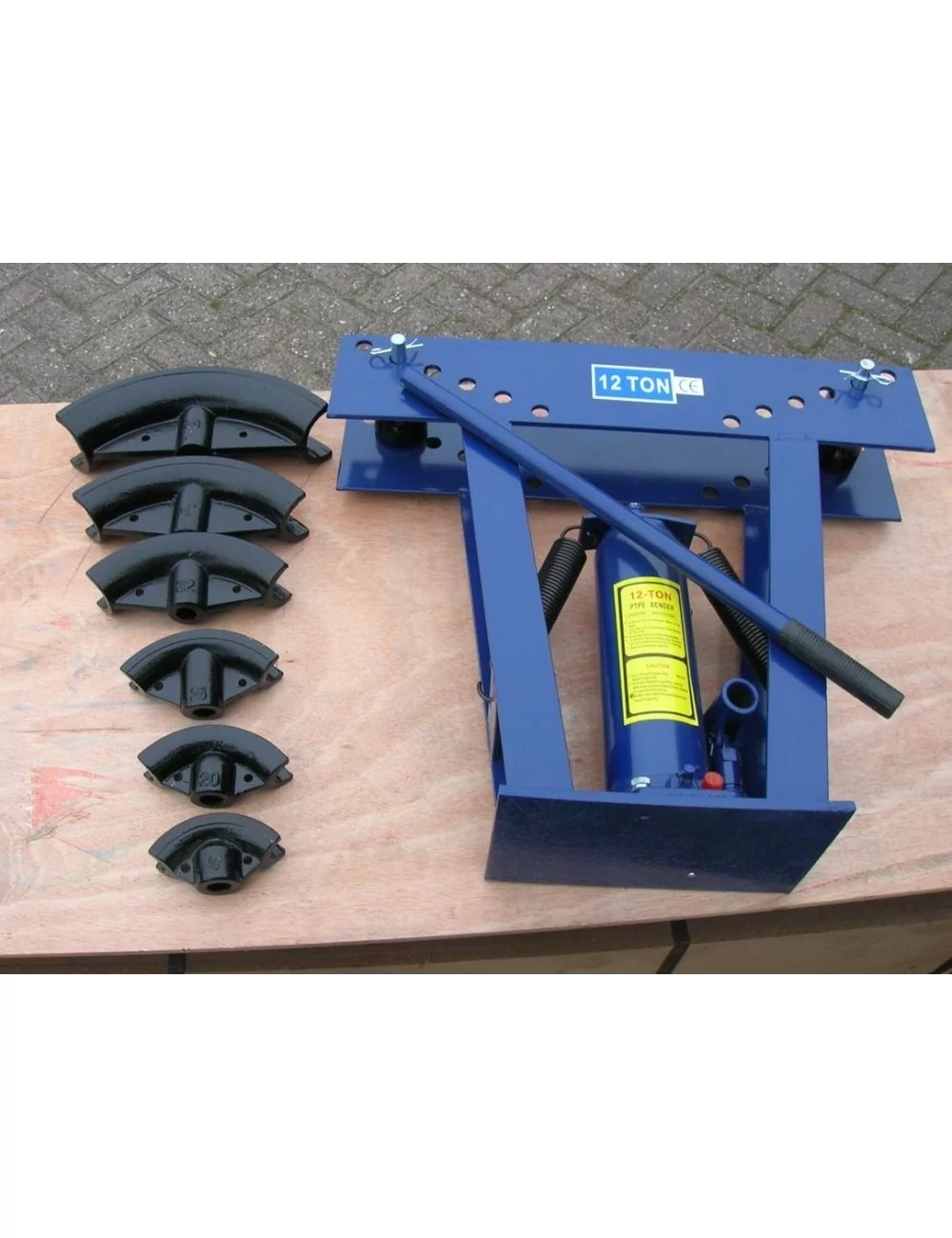 Gereedschapplek|GereedschapplekPijpenbuiger 12 ton