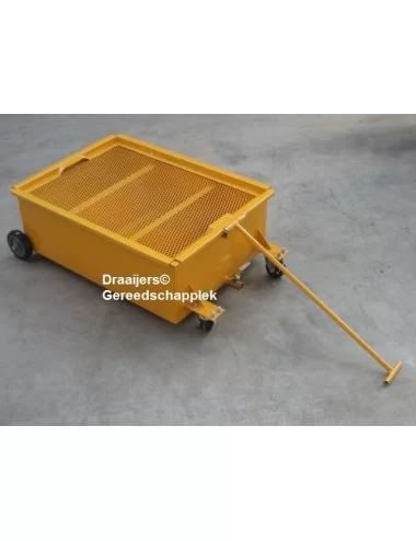Rijdende olieopvangbak 25 gallon