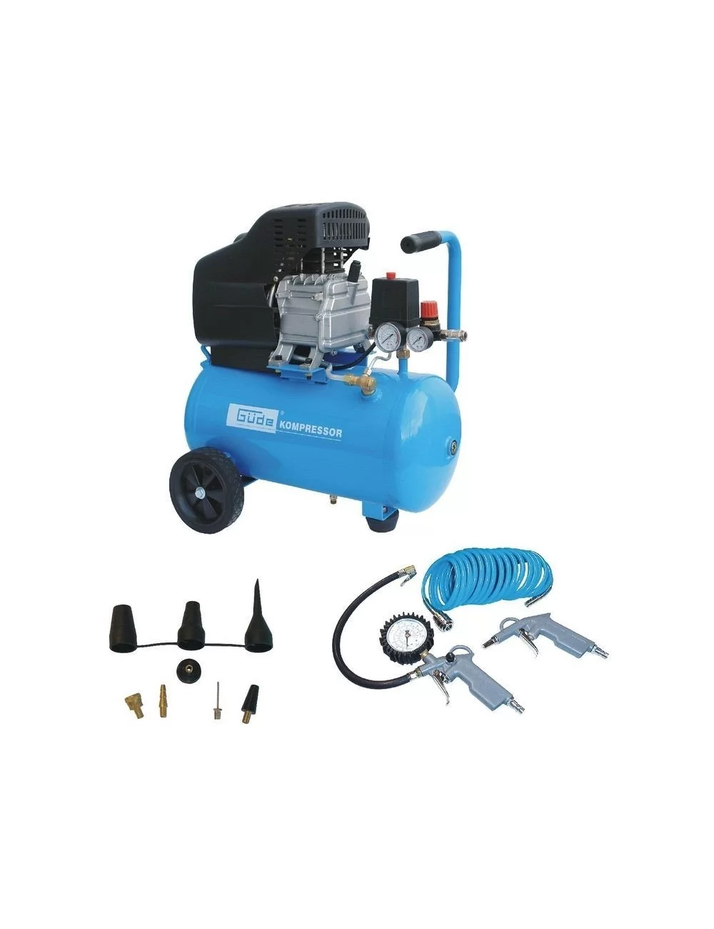 Gereedschapplek|Gereedschapplek(Lucht) Compressorset 210/8/24 12 delig